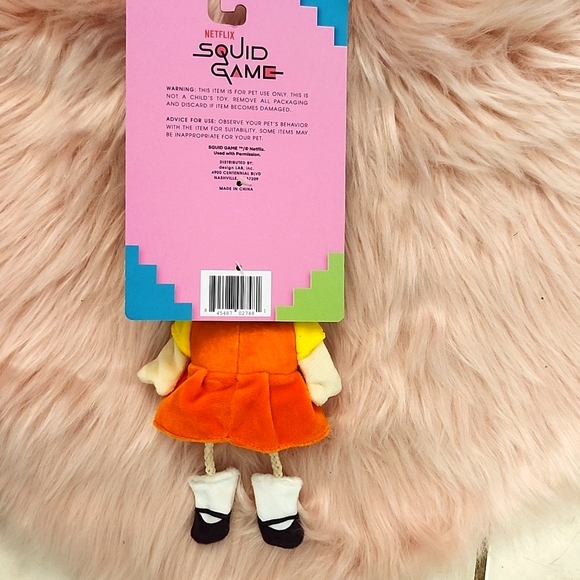 Brand New NETFLIX SQUID GAME KICKER CATNIP TOY - Picture 2 of 4